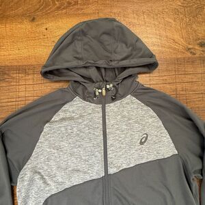 Asics Long Sleeve Full Zip Hoodie Men’s Medium RUNNING TRAIN